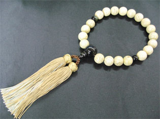男性用数珠（京念珠）星月菩提樹・青虎目仕立の通販・販売
