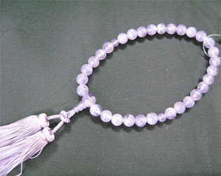 女性用数珠（京念珠）藤雲石/共仕立散華房の通販・販売