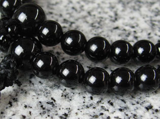 女性用数珠（京念珠）ブラックオニキス/二連仕立の通販・販売